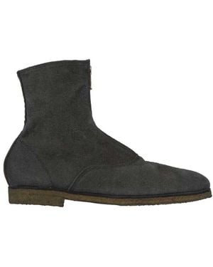 Guidi Zipped Ankle Boots - Schwarz