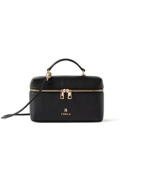 Furla Camelia Micro Vanity Case Crossbody - Schwarz