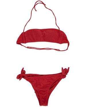 FK Badmode ,Rood ,Kanten Bikini Set