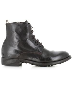 Officine Creative Lace-Up Boots - Black