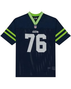 KTZ Tops ,Blauw ,Seahawks Nos Nhl Mesh Tee