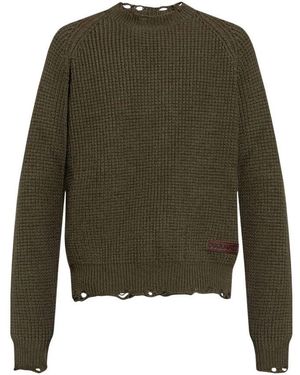 DSquared² Grüner pullover sweater