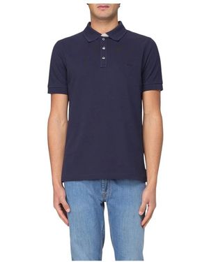 Fay Polo Shirts - Blue