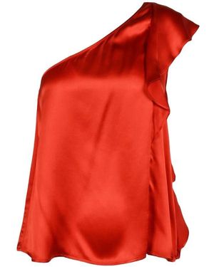 L'Autre Chose Sleeveless Tops - Red
