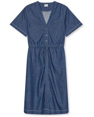 Mads Nørgaard Midi Dresses - Blu