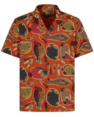 Patagonia Short Sleeve Shirts - Orange