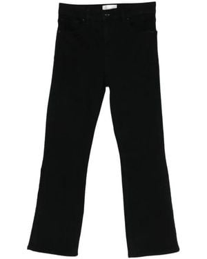 FRAME Straight Jeans - Negro