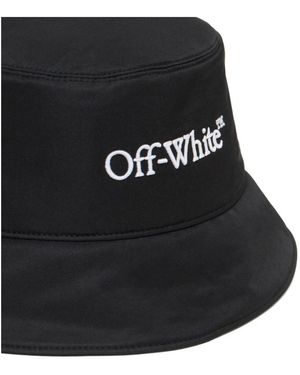 Off-White c/o Virgil Abloh Hat Cotton in Blue for Men | Lyst