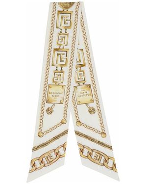 Balmain Silky Scarves - Naturel