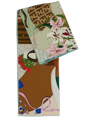 Fendi Silky Scarves - Verde