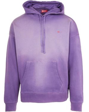 DIESEL Hoodies - Violet