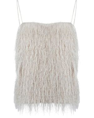 Souvenir Clubbing Sleeveless Tops - White