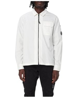 C.P. Company Jackets > light jackets - Blanc