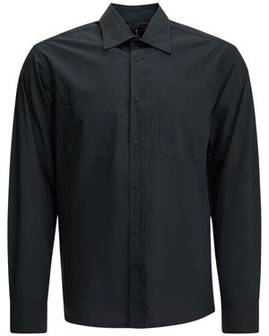 Herno Modal Polyester Elastane Shirt - Blauw