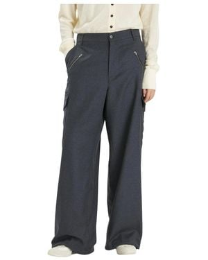 Barena Wide Trousers - Gris