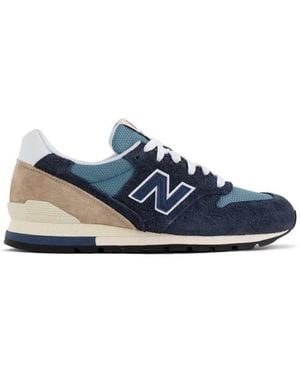 New Balance Usa Hergestellt Teddy Santis Blaue Sneakers