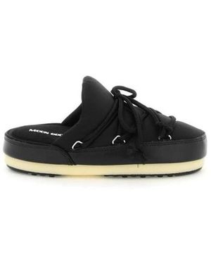 Moon Boot Slippers - Noir