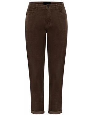 Cro Slim-Fit Trousers - Brown
