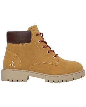 Philipp Plein Lace-Up Boots - Marrón