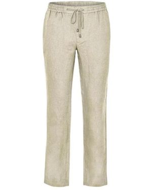 Sand Broeken ,Linnen Linnen Broek - Naturel