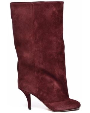 Paris Texas Heeled Boots - Rouge