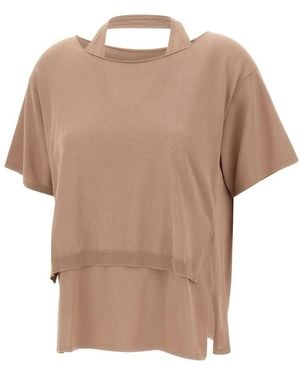 Kangra Round-Neck Knitwear - Brown