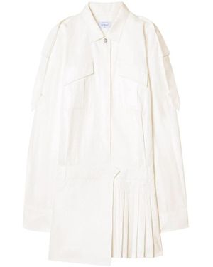 Off-White c/o Virgil Abloh Shirt Dresses - White