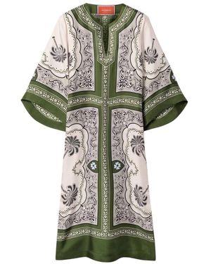 La DoubleJ Midi Dresses - Groen