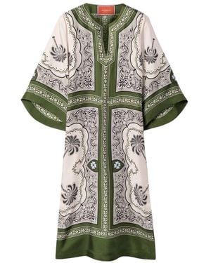 La DoubleJ Midi Dresses - Groen