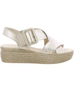 Gabor Wedges - Blanco