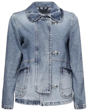 Fay Denim Jackets - Blue