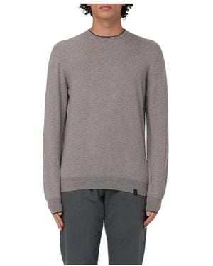 Fay Round-Neck Knitwear - Grijs