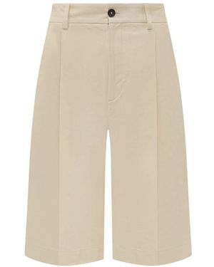 Studio Nicholson Long Shorts - Natural
