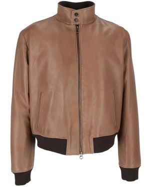 Stewart Leather Jackets - Marrón