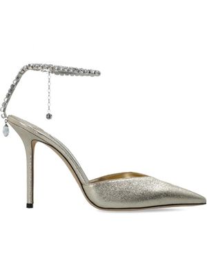 Jimmy Choo Schoenen ,Geel ,Saeda 100 - Metallic