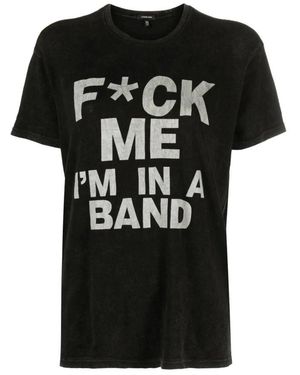 R13 T-Shirts - Black