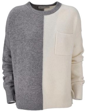 Kaos Round-Neck Knitwear - Grigio