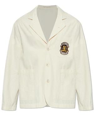 KENZO Patch Pocket Blazer - Weiß