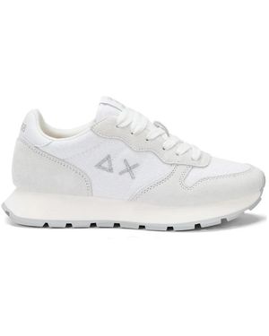 Sun 68 Trainers - White