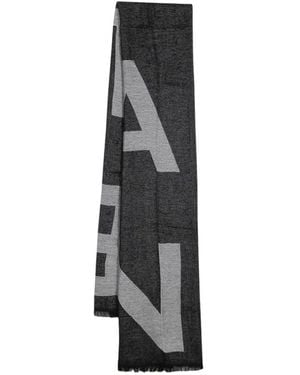 Balmain Winter Scarves - Black