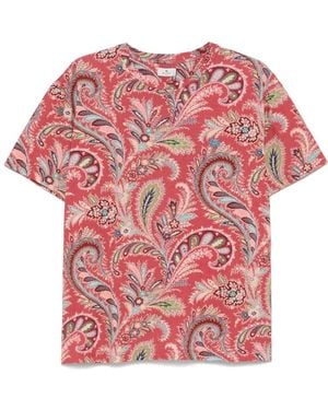 Etro Stylisches T-Shirt Ak928 Mrma0002 X0865 - Pink