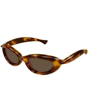 Bottega Veneta Sunglasses - Brown
