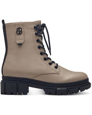 S.oliver Lace-Up Boots - Marrone