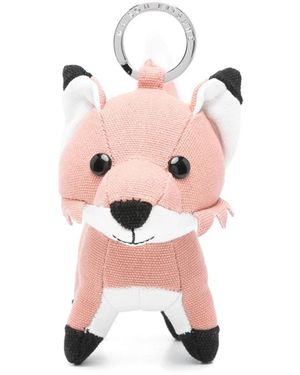 Maison Kitsuné Keychains - Pink