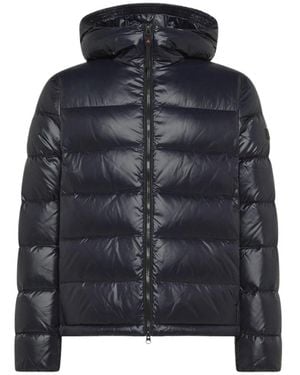 Peuterey Lineaire Gewatteerde Jassen Donkerblauw