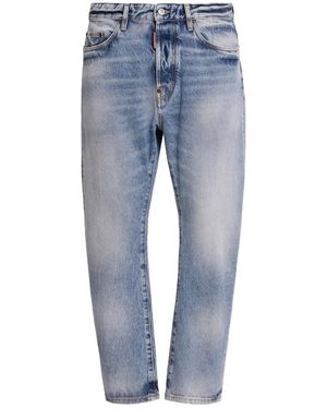 DSquared² Jeans ,Blauw ,Katoen Bro Straight Jeans