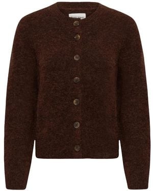 Part Two Chaniepw Cardigan - Bruin
