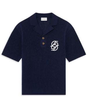 Drole de Monsieur Polo Shirts - Blue