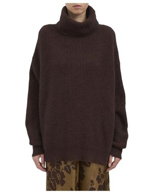 Uma Wang Turtlenecks - Marron