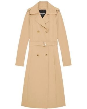 Patrizia Pepe Belted Coats - Neutro